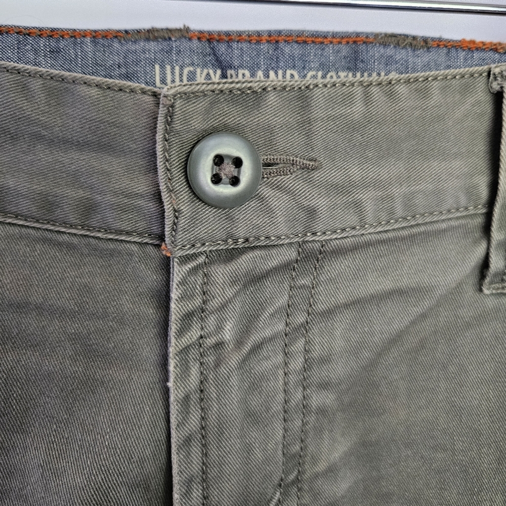 The Lucky Brand Olive Green Cargo Shorts Womens 6/28 - Picture 6 of 14